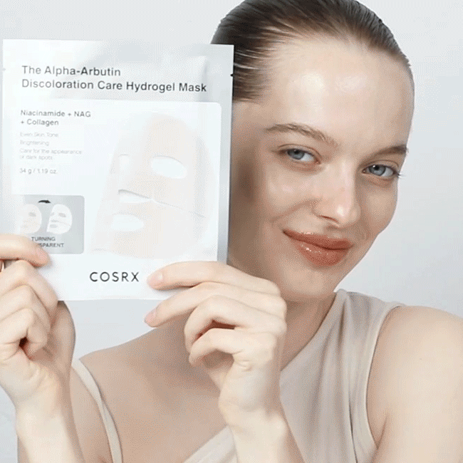COSRX_Arbutin_Discoloration_Hydrogel_Mask.gif