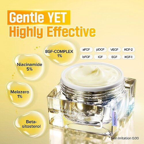 Numbuzin No.5+ Vitamin Glutathione Dark Spot Laser Cream - Face cream/emulsion - Discover the best Korean cosmetic brands in Latvia Numbuzin No.5+ Vitamin Glutathione Dark Spot Laser Cream - Face cream/emulsion - Discover the best Korean cosmetic brands in Latvia