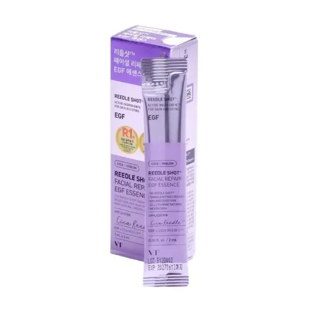 Atjaunojoša esence ar EGF un mikroadatām VT Cosmetics Reedle Shot Facial Repair EGF Essence