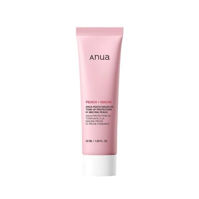 nua Peach Niacin UV Tone Up Protection 01 Melting Peach SPF50+ PA++++