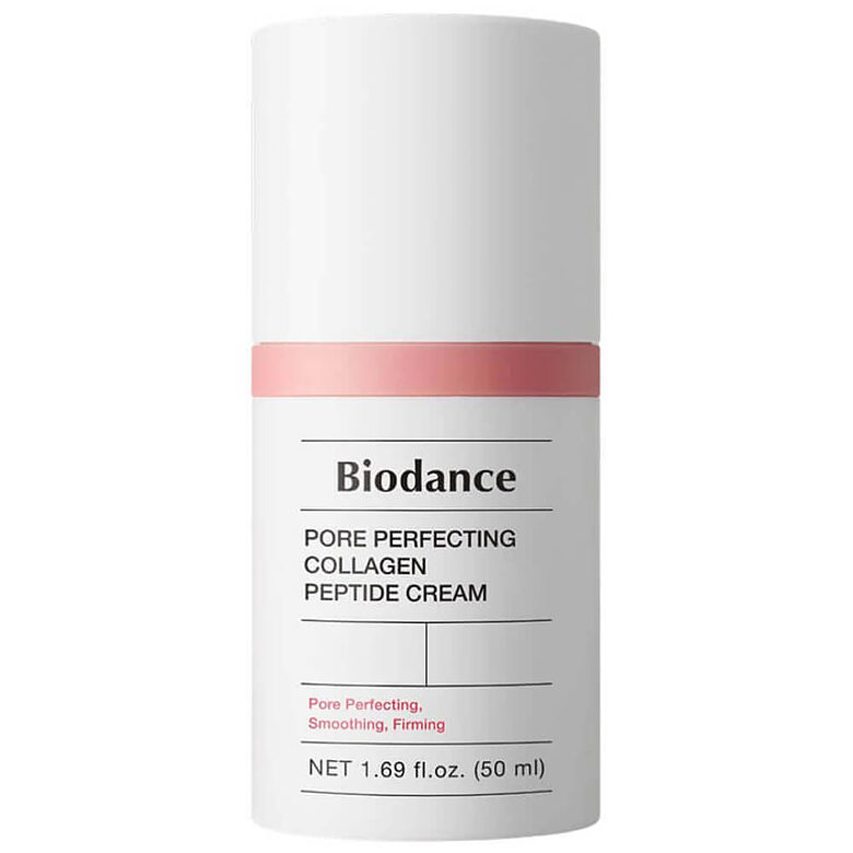 Poru sašaurinošs krēms ar kolagēnu un peptīdiem Biodance Pore Perfecting Collagen Peptide Cream