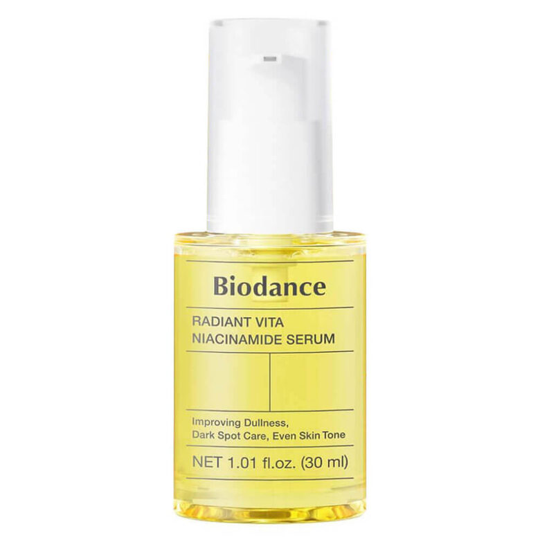 Serums ar 20% niacinamīda ādas mirdzumam Biodance Radiant Vita Niacinamide Serum