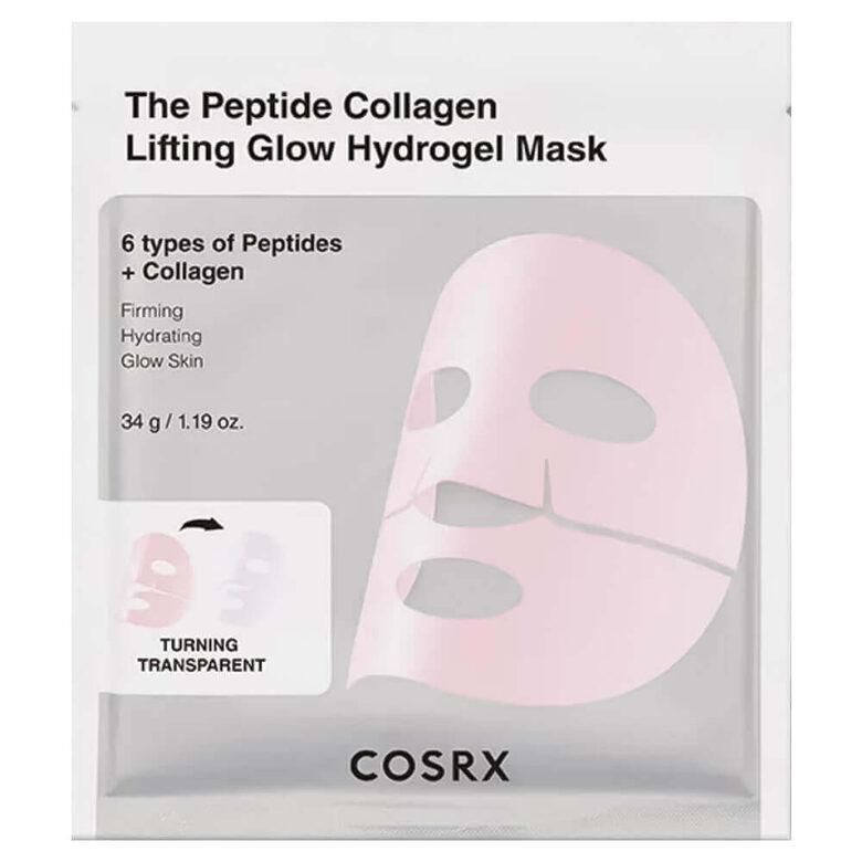 Гидрогелевая лифтинг-маска с пептидами COSRX The Peptide Collagen Lifting Glow Hydrogel Mask