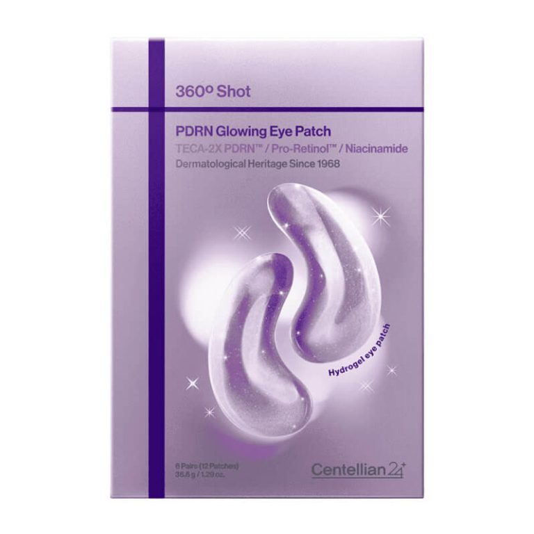 Осветляющие лифтинг-патчи с PDRN и ретинолом Centellian24 360º Shot PDRN Glowing Eye Patch