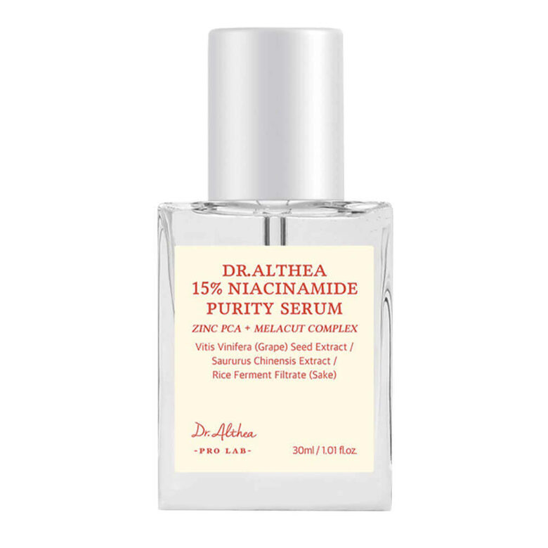 Осветляющая сыворотка с ниацинамидом и цинком Dr. Althea 15% Niacinamide Purity Serum