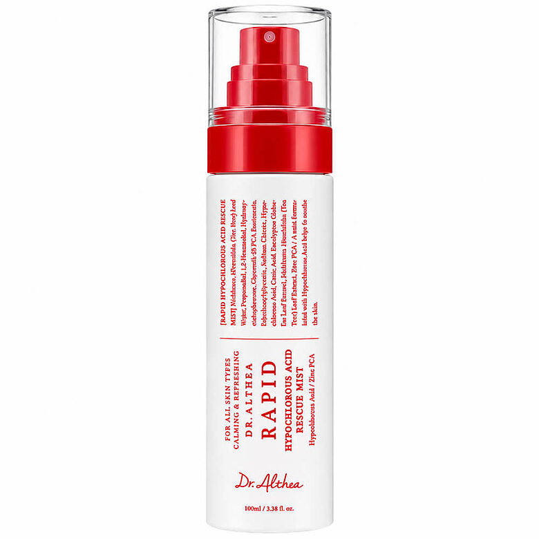Nomierinošs mists problemātiskai ādai Dr. Althea Rapid Hypochlorous Acid Rescue Mist