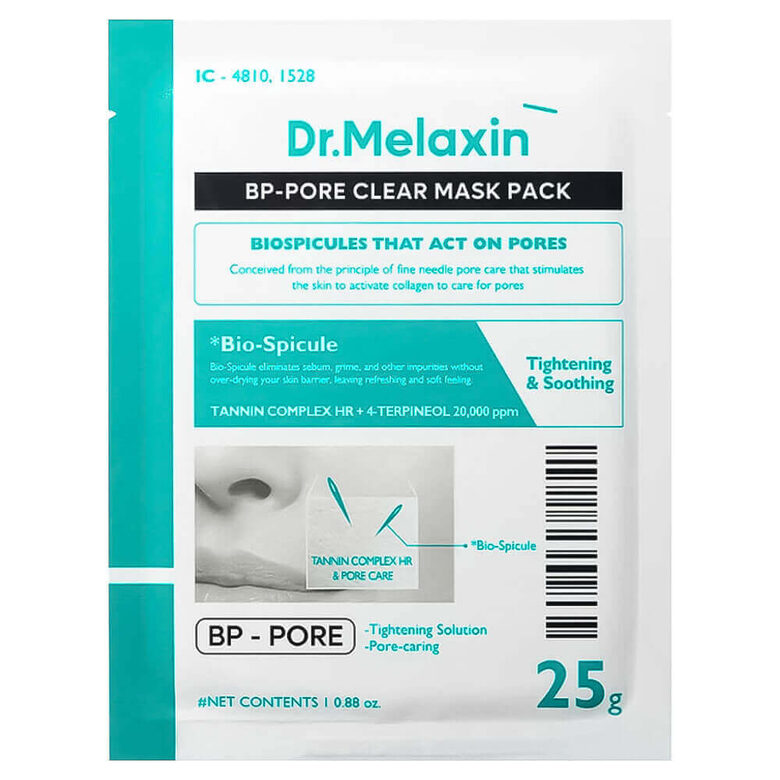 Dr.Melaxin BP Pore Clear Facial Mask Pack