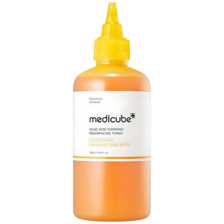Отшелушивающий тонер с кислотами Medicube Kojic Acid Turmeric Resurfacing Toner