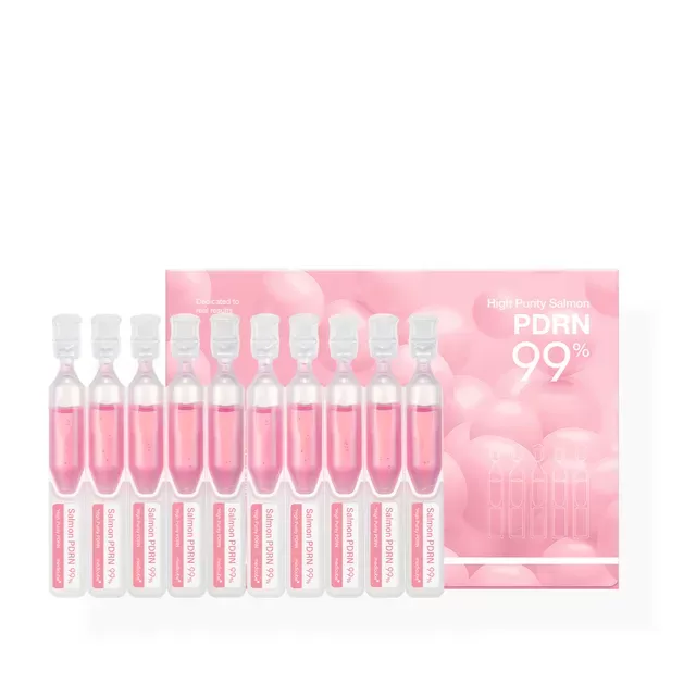 Serums ar 99% PDRN tūlītējam mirdzumam un liftinga efektam Medicube PDRN Pink One Day Serum Set
