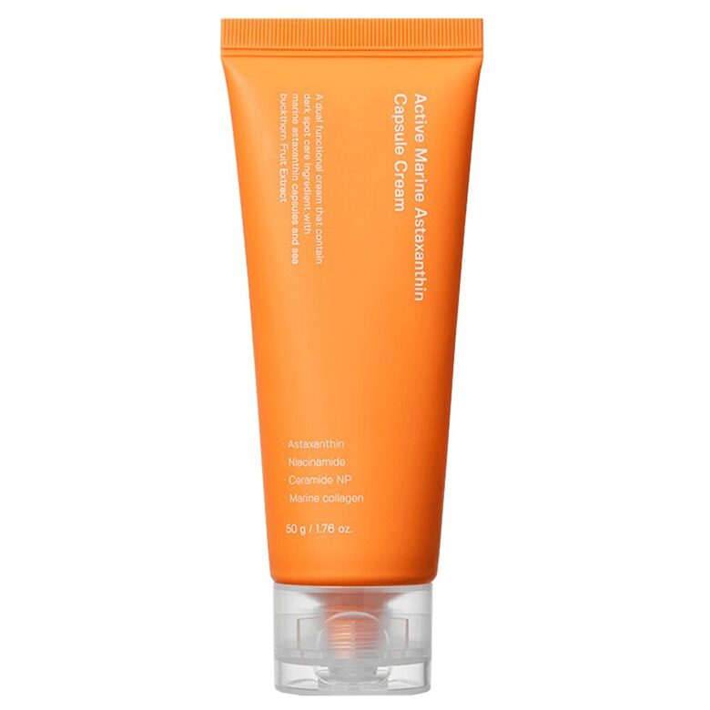 Pretpigmentācijas krēms ar astaksantīnu Sungboon Editor Active Marine Astaxanthin Capsule Cream