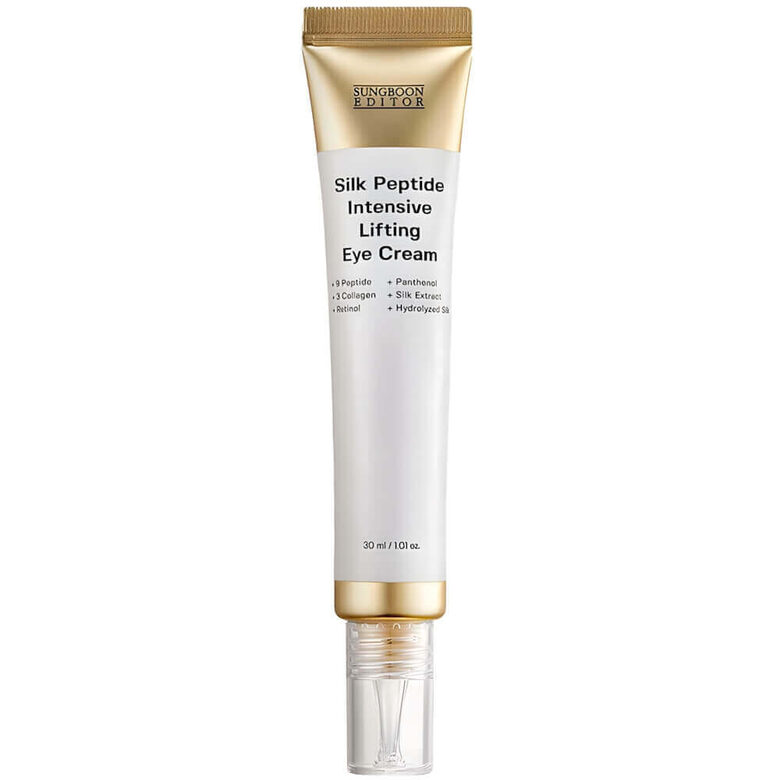 Pretnovecošanās peptīdu krēms acu zonai  Sungboon Editor Silk Peptide Intensive Eye Cream