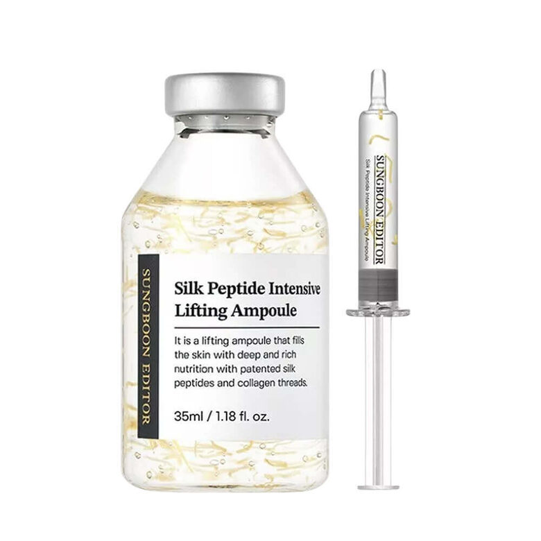 Liftinga ampula ar peptīdiem un zeltu Sungboon Editor Silk Peptide Intensive Lifting Ampoule