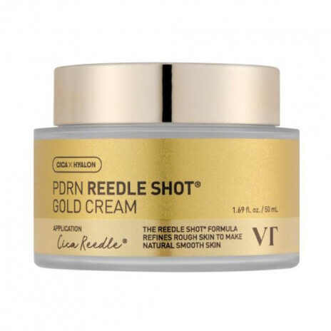 Liftinga krēms ar zeltu un PDRN VT Cosmetics PDRN Reedle Shot Gold Cream
