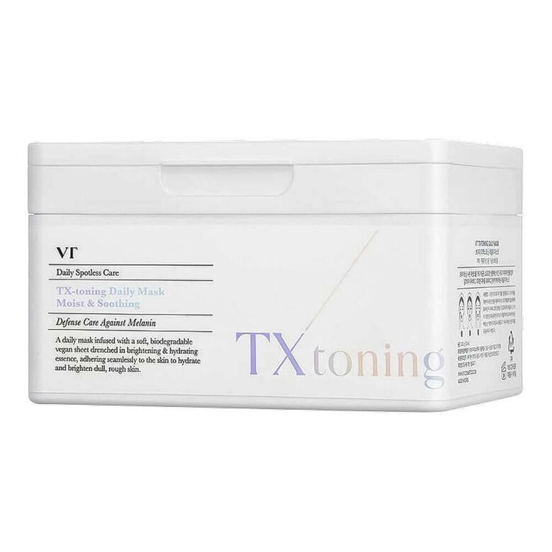Набор осветляющих тканевых масок VT Cosmetics TX-Toning Daily Mask