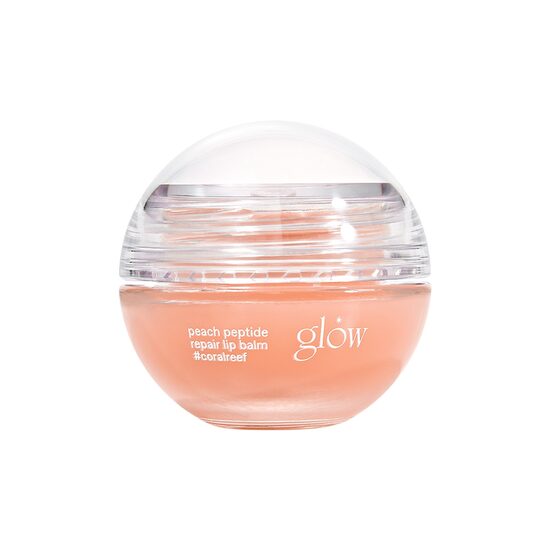 Atjaunojošs lūpu balzams ar persiku un peptīdiem Glow Peach Peptide Repair Lip Balm