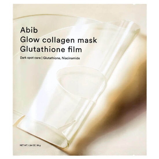 Izgaismojoša hidrogēla maska ​​ar glutationu Abib Glow Collagen Mask Glutathione Film