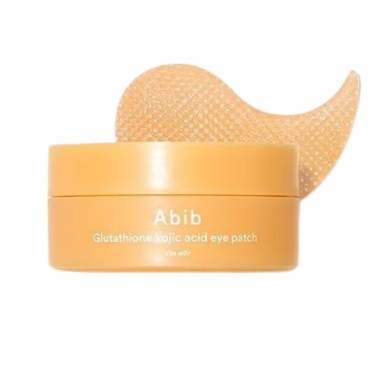 Izgaismojoši hidrogēla acu patči ar glutationu un kojskābi Abib Glutathione Kojic Acid Eye Patch Vita Jelly