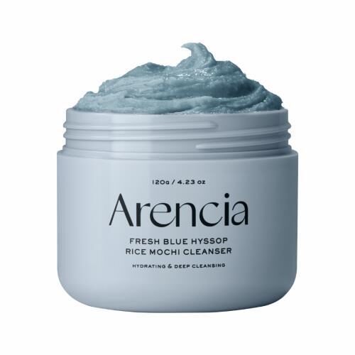 Arencia Fresh Blue Hyssop Rice Mochi Cleanser
