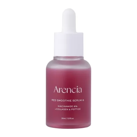 Nostiprinošs serums ar kolagēnu un 8% niacinamīdu Arencia Fresh Red Smoothie Serum 8