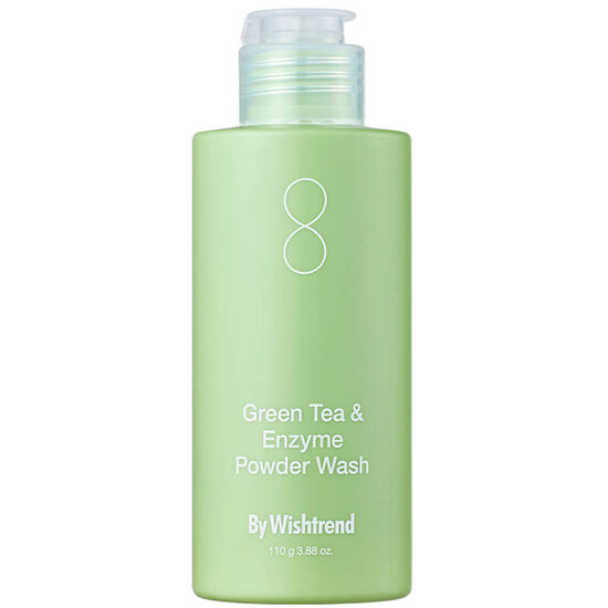 Enzīmu pulveris ar zaļo tēju By Wishtrend Green Tea & Enzyme Powder Wash