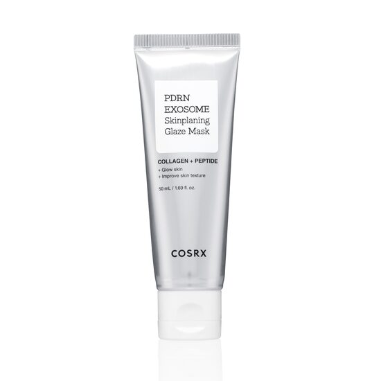 Plēvveida maska ​​ar PDRN un eksosomām starojošai un tvirtai ādai COSRX PDRN Exosome Skinplaning Glaze Mask