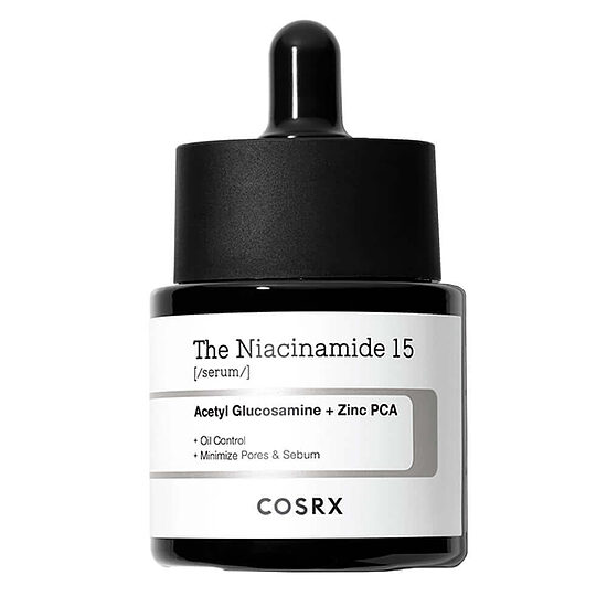 Sebumu regulējošs pretaknes serums ar 15% niacinamīda COSRX The Niacinamide 15 Serum
