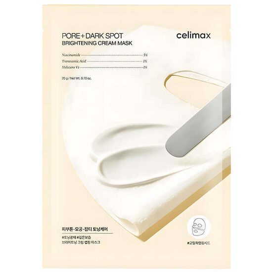 Balinoša krēma maska Celimax Pore+Dark Spot Brightening Cream Mask