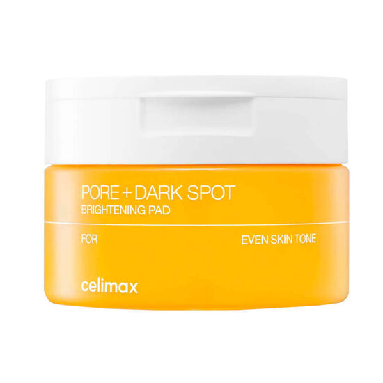Tonera diski ādas toņa un tekstūras izlīdzīnāšanai Celimax Pore+Dark Spot Brightening Pad