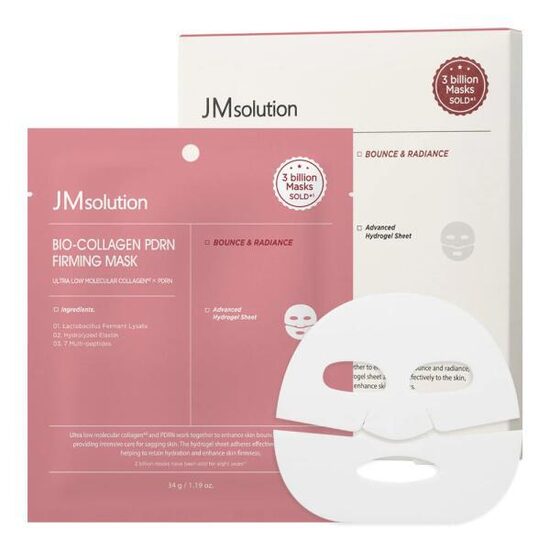 Liftinga maska ​​ar kolagēnu un PDRN JMsolution  Bio-Collagen PDRN Firming Mask