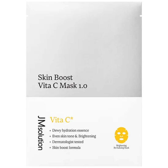 Izgaismojoša sejas maska ​​ar C vitamīnu JMsolution Skin Boost Vita C Mask 1.0