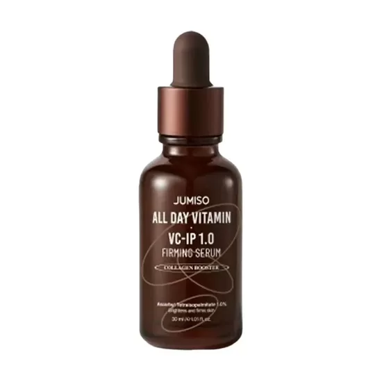 Serums ar C vitamīnu un bakučiolu ādas elastībai un mirdzumam Jumiso All Day Vitamin VC-IP 1.0 Firming Serum