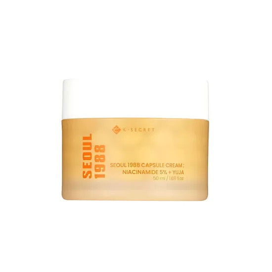 K-Secret Capsule Cream: Niacinamide 5% + Yuja