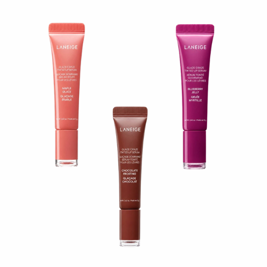 Barojošs tonējošs lūpu serums LANEIGE Glaze Craze Tinted Lip Serum
