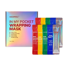 Plēves masku komplekts MEDIPEEL In My Pocket Wrapping Mask Set