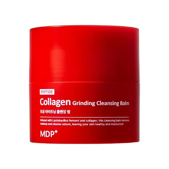 Глубоко очищающий бальзам с лактобактериями и коллагеном MEDIPEEL MDP+ Red Lacto Collagen Grinding Cleansing Balm