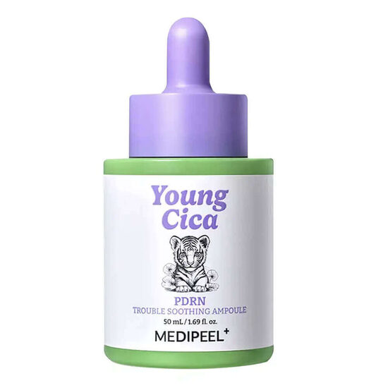 Nomierinoša ampula ar centellu un PDRN MEDIPEEL Young Cica PDRN Trouble Soothing Ampoule