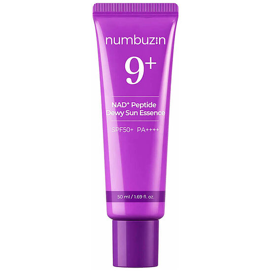 Солнцезащитная эссенция с пептидами Numbuzin No.9 NAD+ Peptides Dewy Sun Essence SPF50+ PA+++