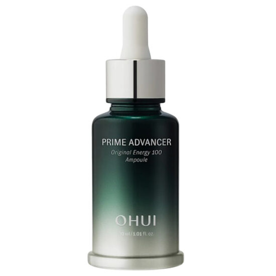Koncentrēta pretnovecošanās ampula ar 90% H-PDRN ādas atjaunošanai un tvirtumam O HUI Prime Advancer Original Energy 100 Ampoule