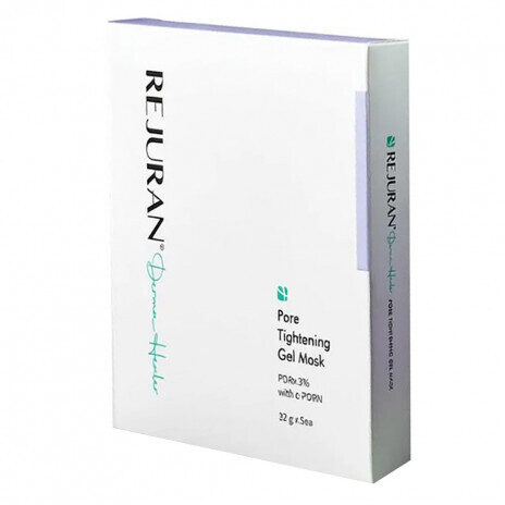 Gēla maska ​​poru sašaurināšanai un gludas ādas veidošanai REJURAN Derma Healer Pore Tightening Gel Mask