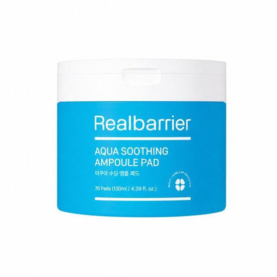 Ampulu padi jutīgai ādai  Realbarrier Aqua Soothing Ampoule Pad