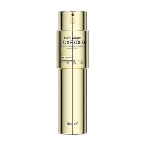 Pretnovecošanās serums ādas atjaunošanai, stiprināšanai un mirdzumam SUDEE LuxeGold PDRN Renewal Serum