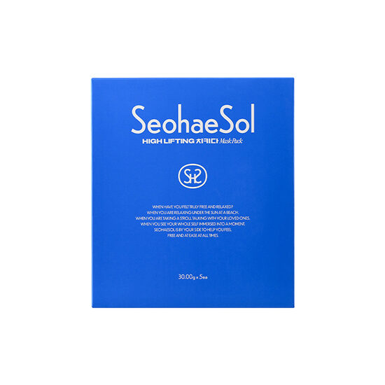 Mitrinoša liftinga maska ​​ar kolagēnu un niacinamīdu SeohaeSol Chi-Ki-Da Maskpack