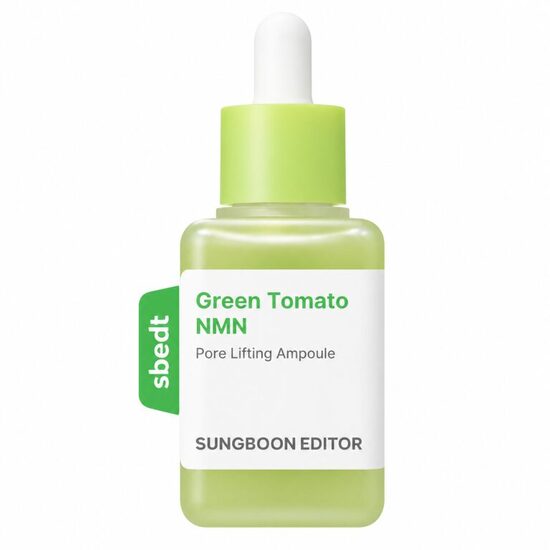 Serums poru sašaurināšanai Sungboon Editor Green Tomato NMN Pore Lifting Ampoule
