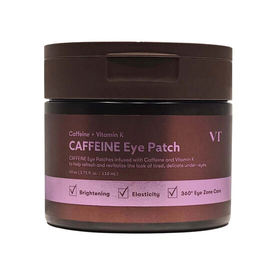 Auduma acu patči ar kofeīnu un peptīdiem VT Cosmetics Caffeine Eye Patch