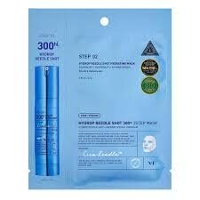 Intensīvi mitrinoša un atjaunojoša 2 soļu maska VT Cosmetics Hydrop Reedle Shot 300hL 2-Step Mask 