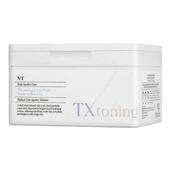Izgaismojošu auduma masku komplekts VT Cosmetics TX-Toning Daily Mask