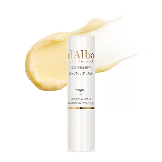 Barojošs lūpu balzams ar balto trifeļu ekstraktu d'Alba White Truffle Nourishing Serum Lip Balm
