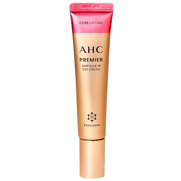 Barojošs acu krēms ar kolagēnu uz rozes bāzes AHC Premier Ampoule In Eye Cream 6 Collagen