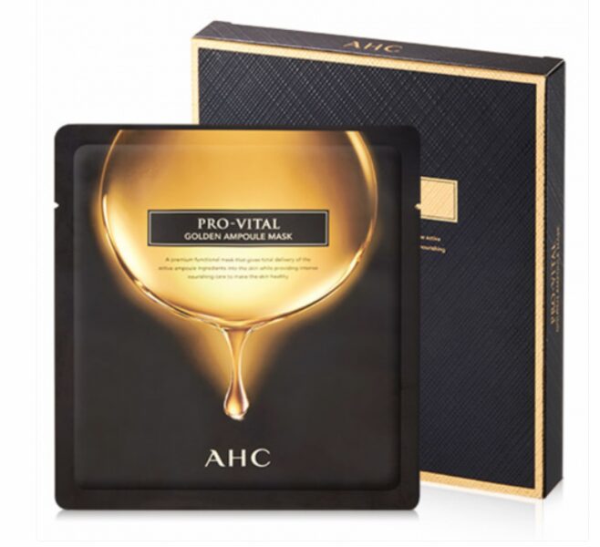 AHC Pro-Vital Golden Ampoule Mask