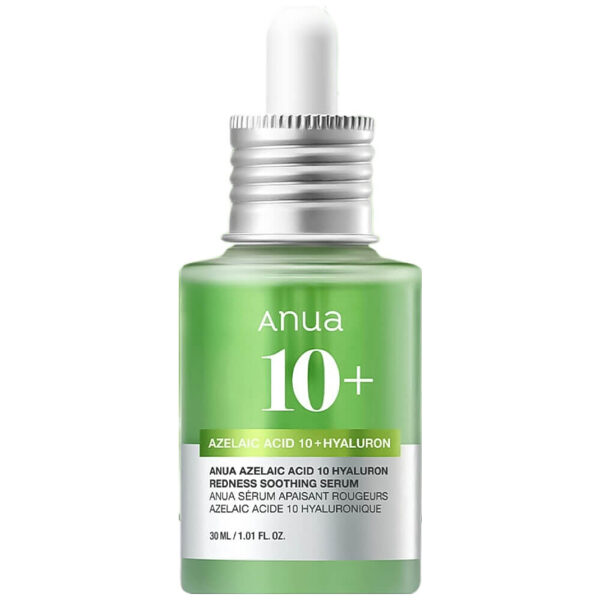 Nomierinošs serums ar azelaīnskābi Anua Azelaic Acid 10 Hyaluron Redness Soothing Serum